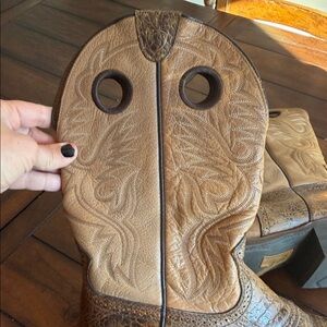 Ariat Brown and Tan Men's Boots